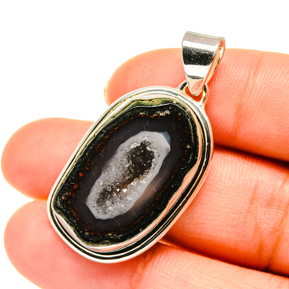 Coconut Geode Druzy Pendants handcrafted by Anasilvercos - PD5643