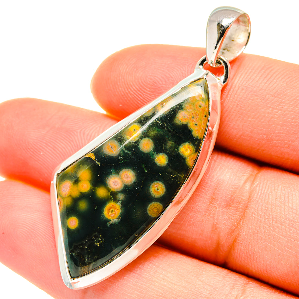 Ocean Jasper Pendants handcrafted by Anasilvercos - PD5645