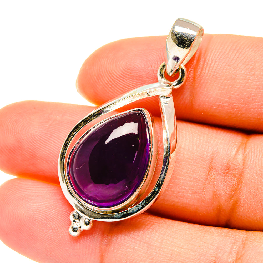 Amethyst Pendants handcrafted by Anasilvercos - PD5648
