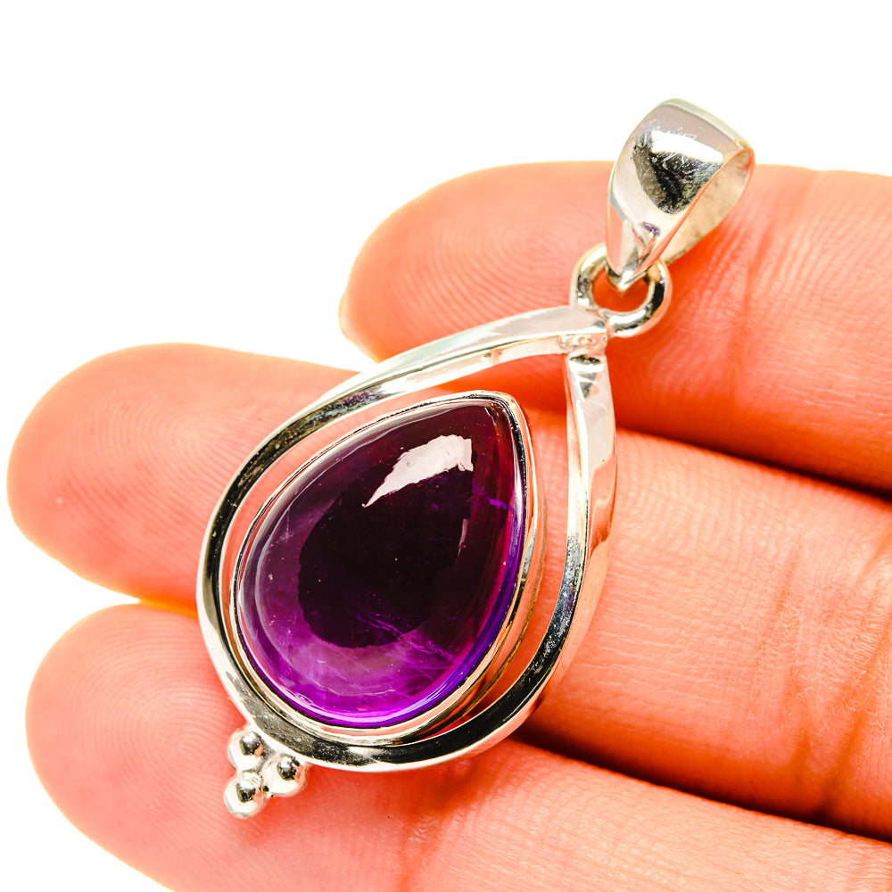 Amethyst Pendants handcrafted by Anasilvercos - PD5653