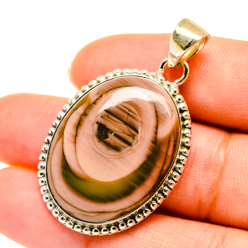 Willow Creek Jasper Pendants handcrafted by Anasilvercos - PD5657