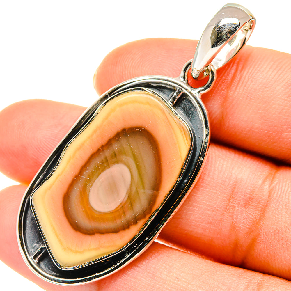 Willow Creek Jasper Pendants handcrafted by Anasilvercos - PD5658