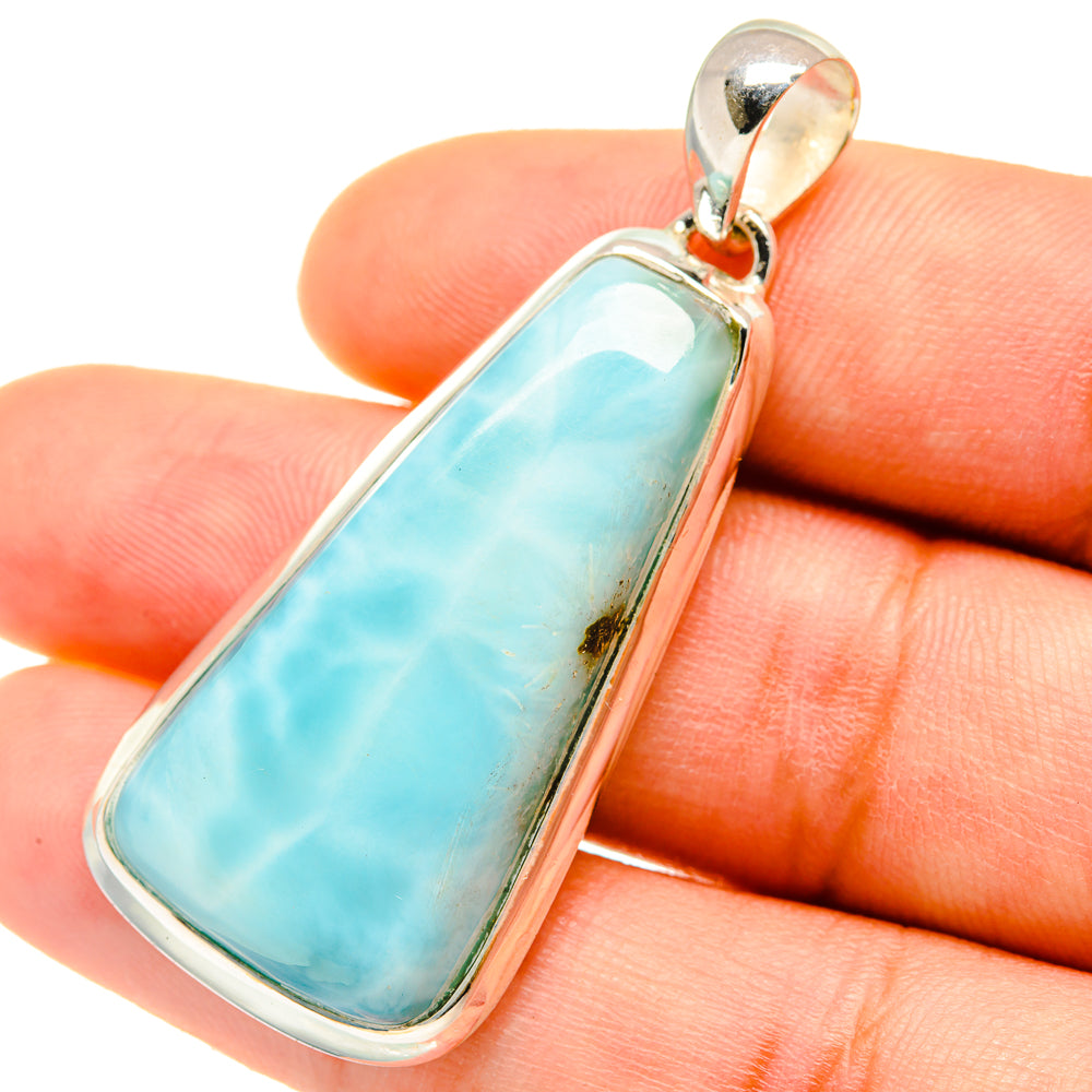 Larimar Pendants handcrafted by Anasilvercos - PD5663