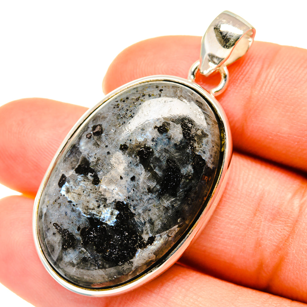 Larvikite Pendants handcrafted by Anasilvercos - PD5664