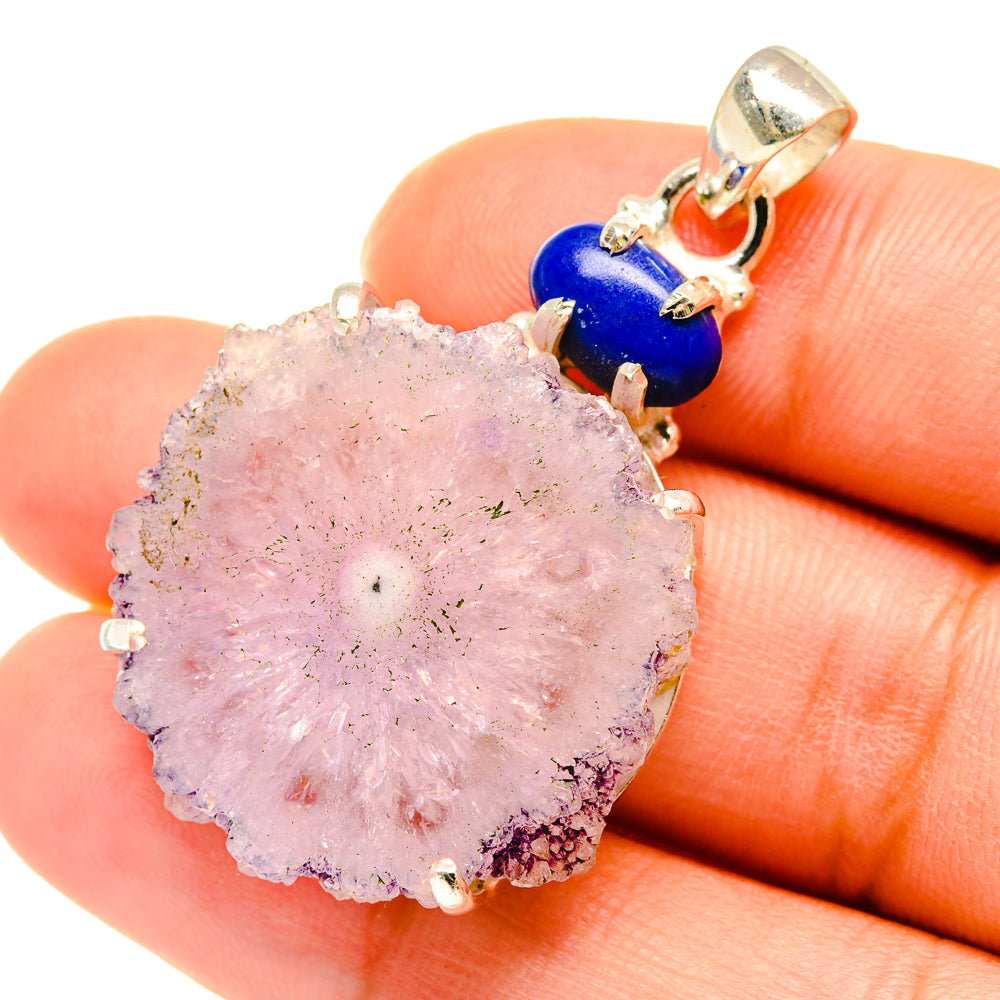 Amethyst Stalactite Pendants handcrafted by Anasilvercos - PD5667