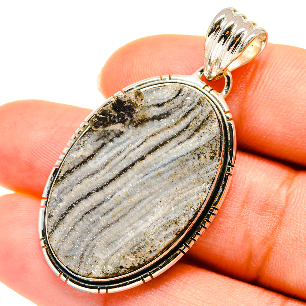Desert Druzy Pendants handcrafted by Anasilvercos - PD5673