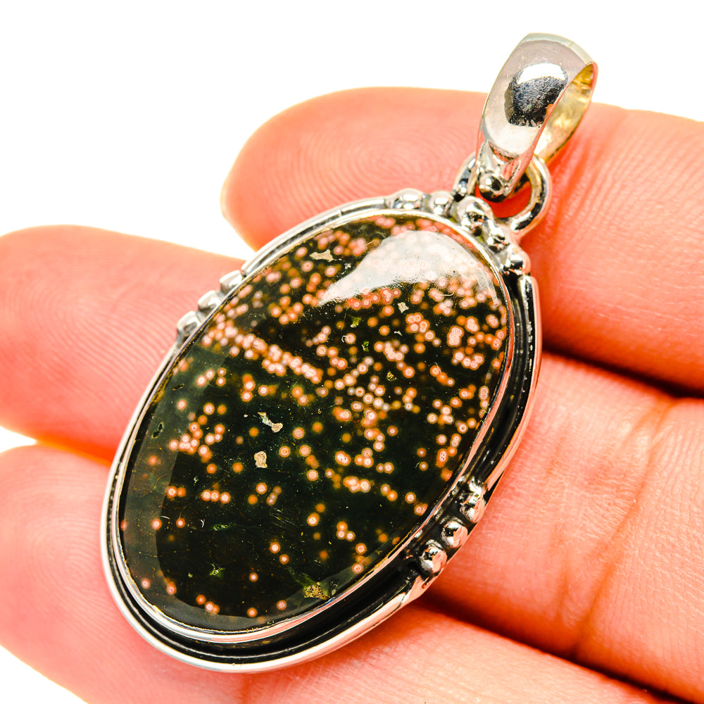 Ocean Jasper Pendants handcrafted by Anasilvercos - PD5675