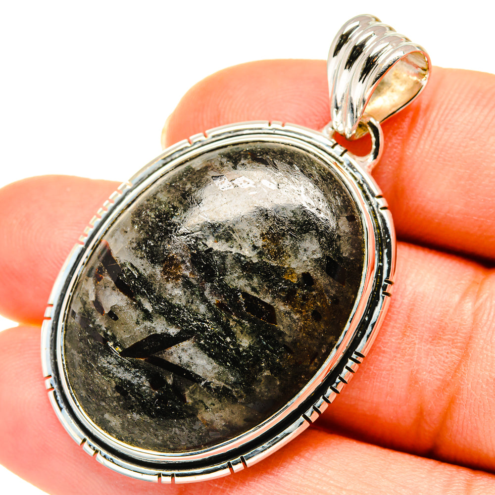 Astrophyllite Pendants handcrafted by Anasilvercos - PD5683