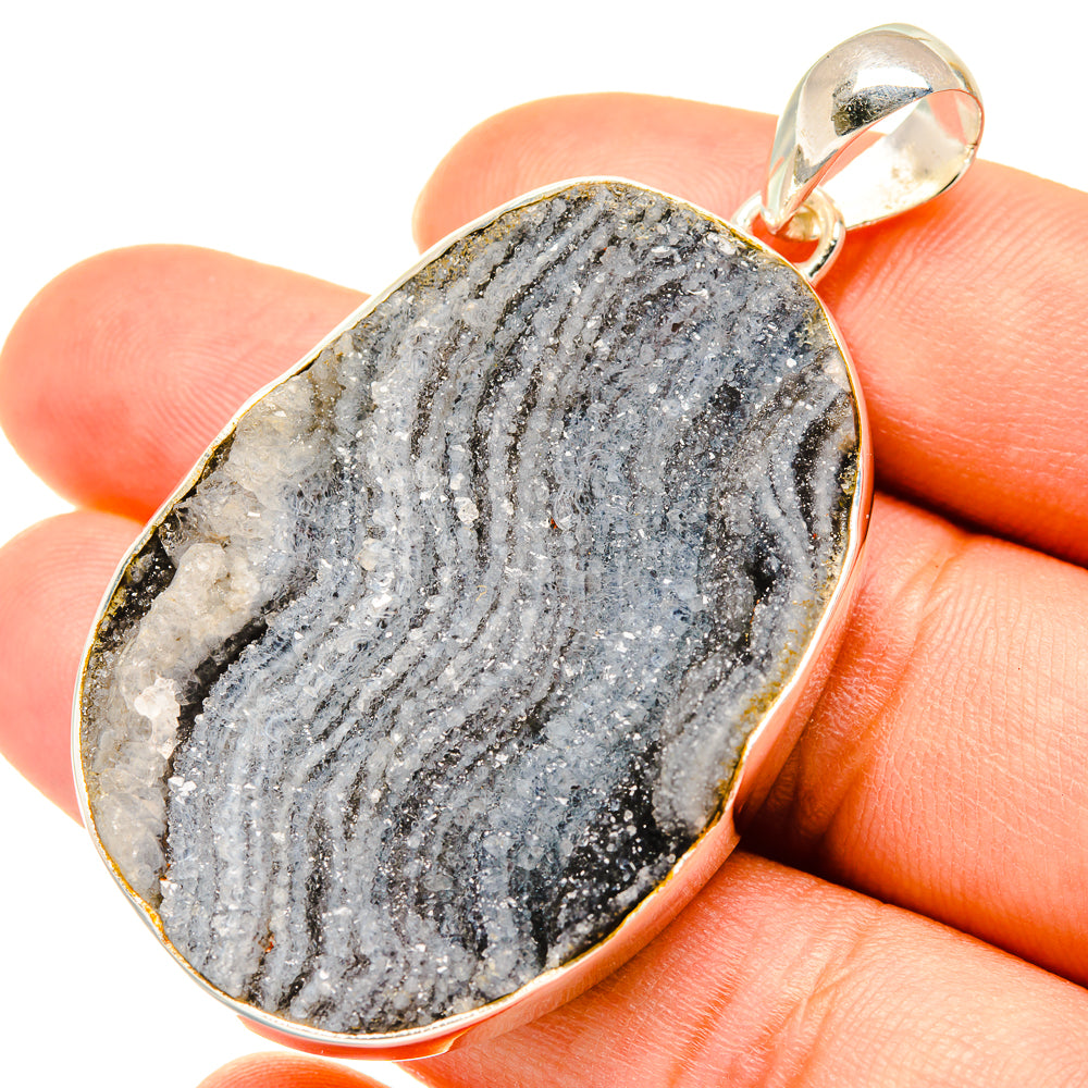 Desert Druzy Pendants handcrafted by Anasilvercos - PD5684