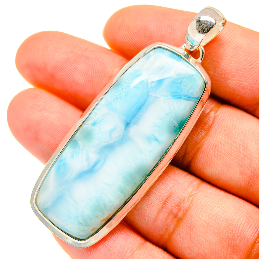 Larimar Pendants handcrafted by Anasilvercos - PD5685