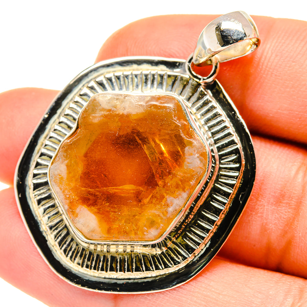 Citrine Pendants handcrafted by Anasilvercos - PD5696