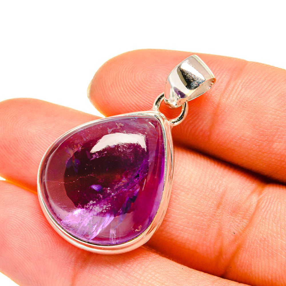 Amethyst Pendants handcrafted by Anasilvercos - PD5731