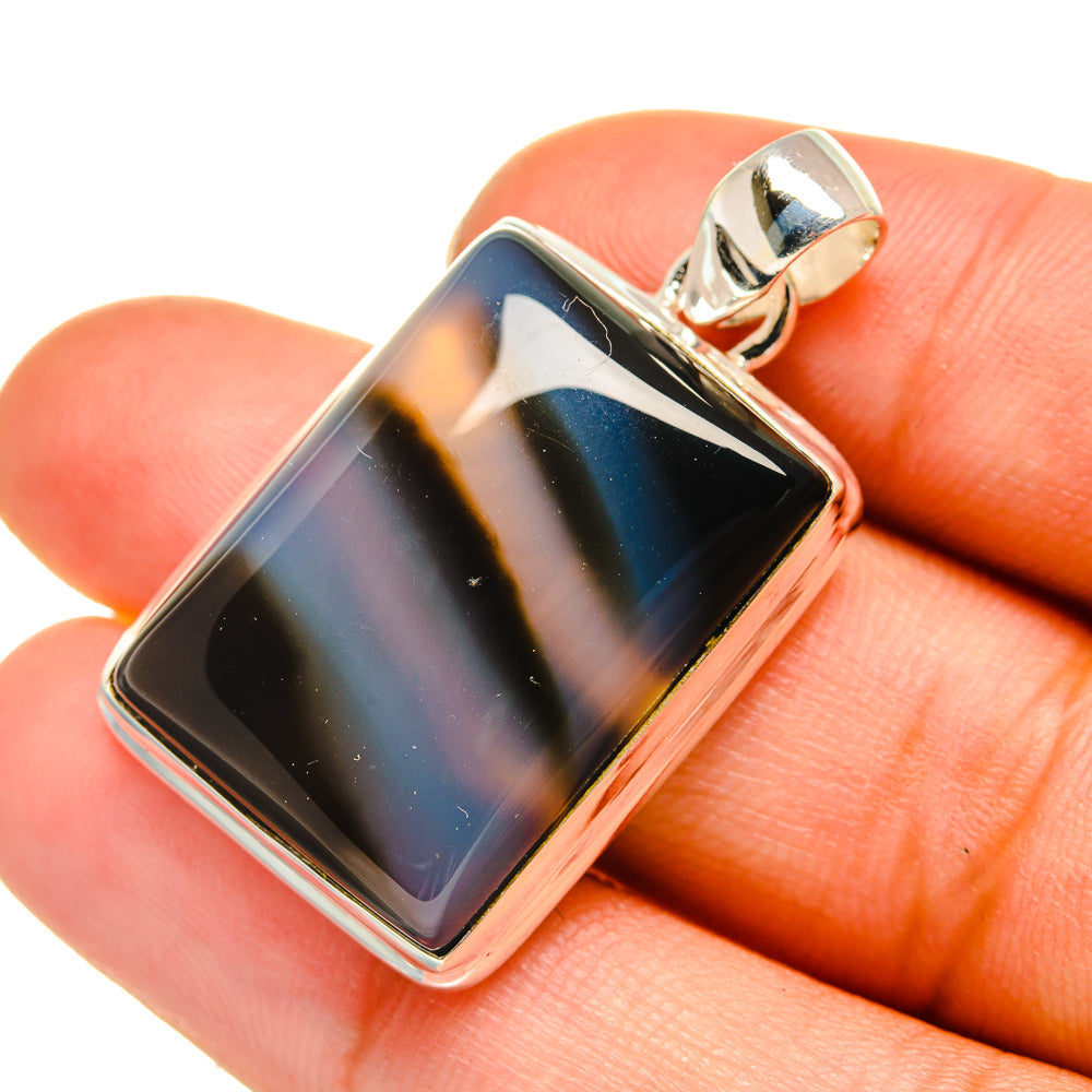 Montana Agate Pendants handcrafted by Anasilvercos - PD5735