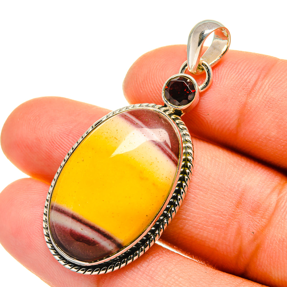 Mookaite Pendants handcrafted by Anasilvercos - PD5737