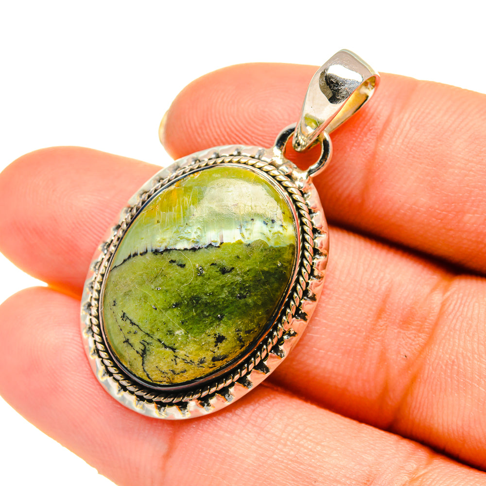 Rainforest Jasper Pendants handcrafted by Anasilvercos - PD5764