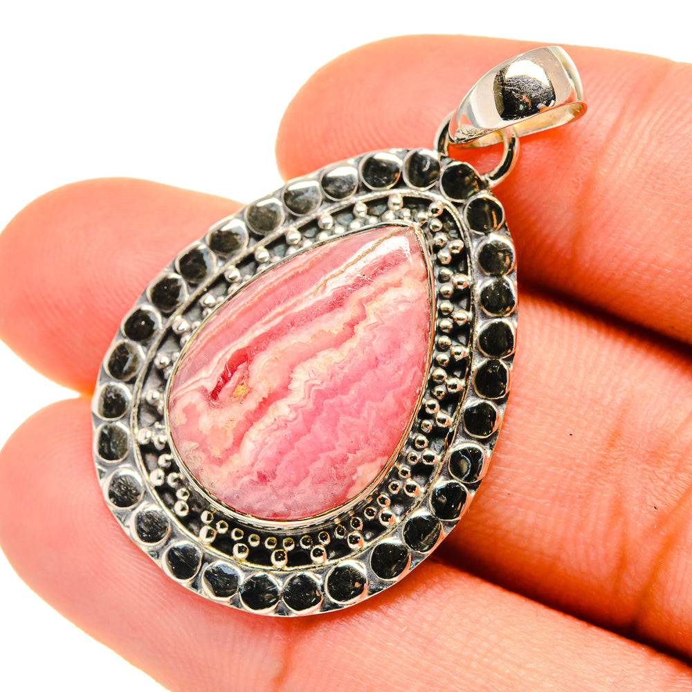 Rhodochrosite Pendants handcrafted by Anasilvercos - PD5782