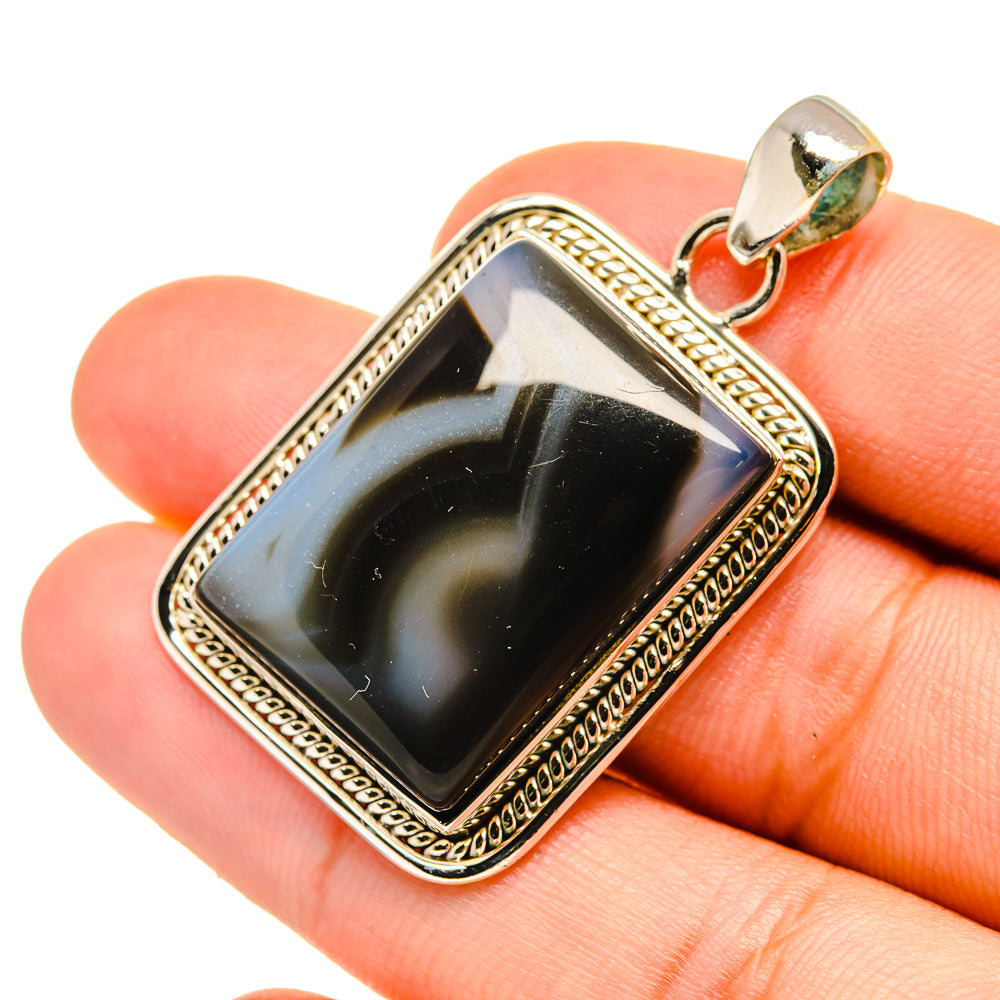 Montana Agate Pendants handcrafted by Anasilvercos - PD5813