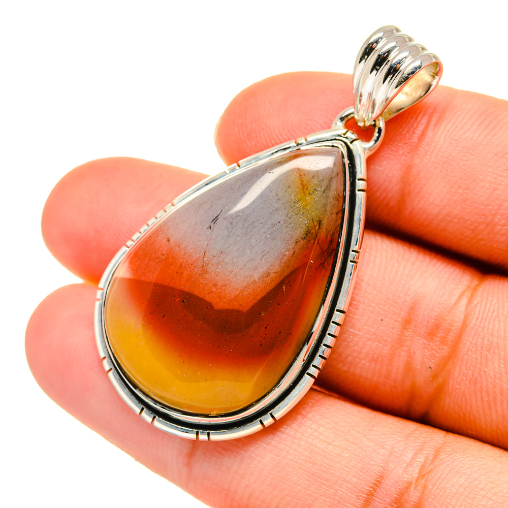 Willow Creek Jasper Pendants handcrafted by Anasilvercos - PD5816