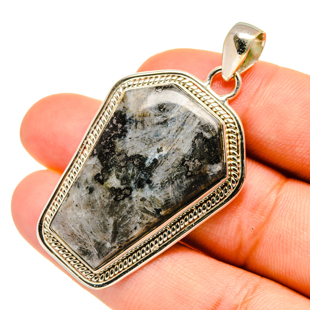Larvikite Pendants handcrafted by Anasilvercos - PD5820