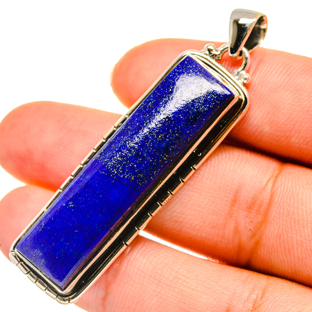 Lapis Lazuli Pendants handcrafted by Anasilvercos - PD5836