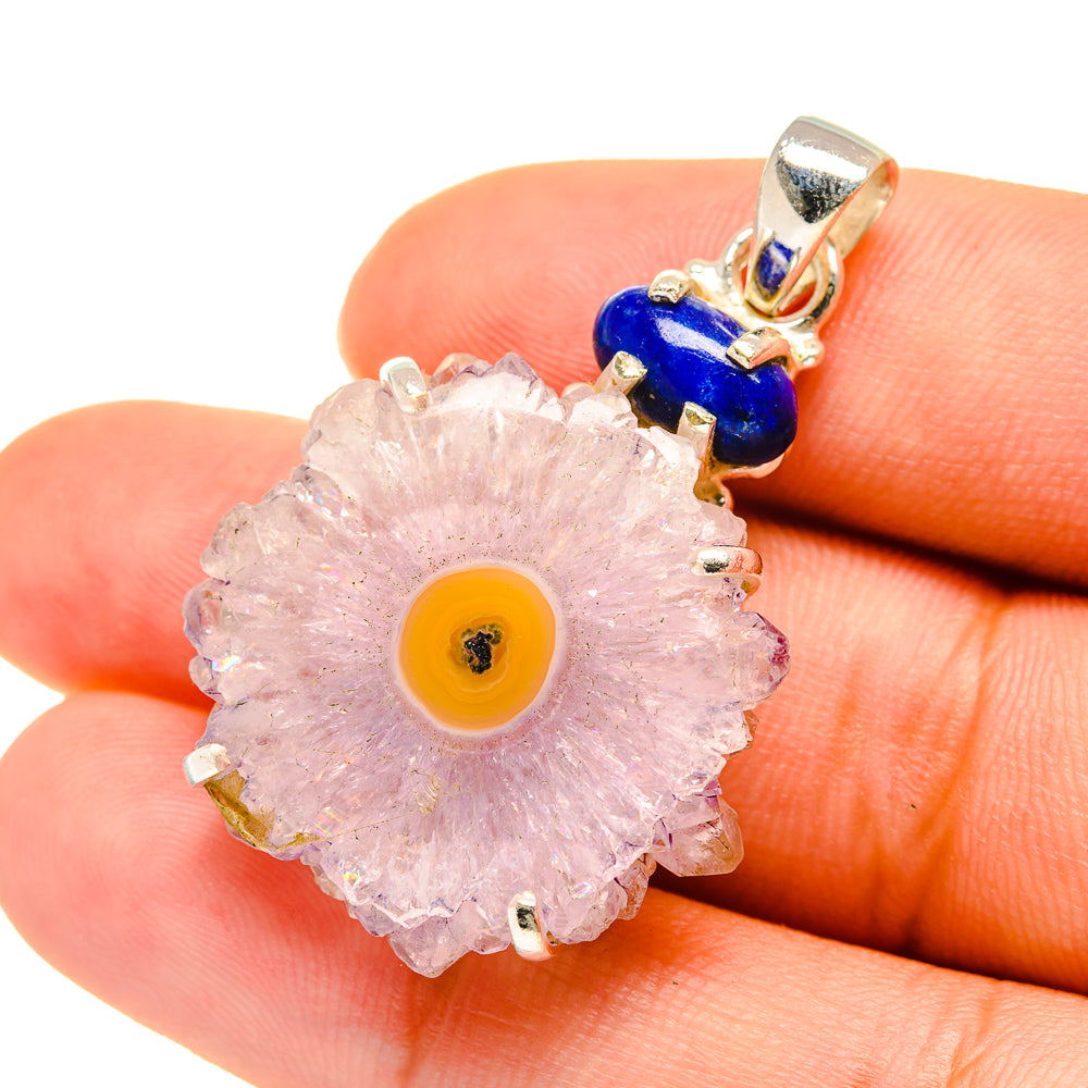 Amethyst Stalactite Pendants handcrafted by Anasilvercos - PD5848