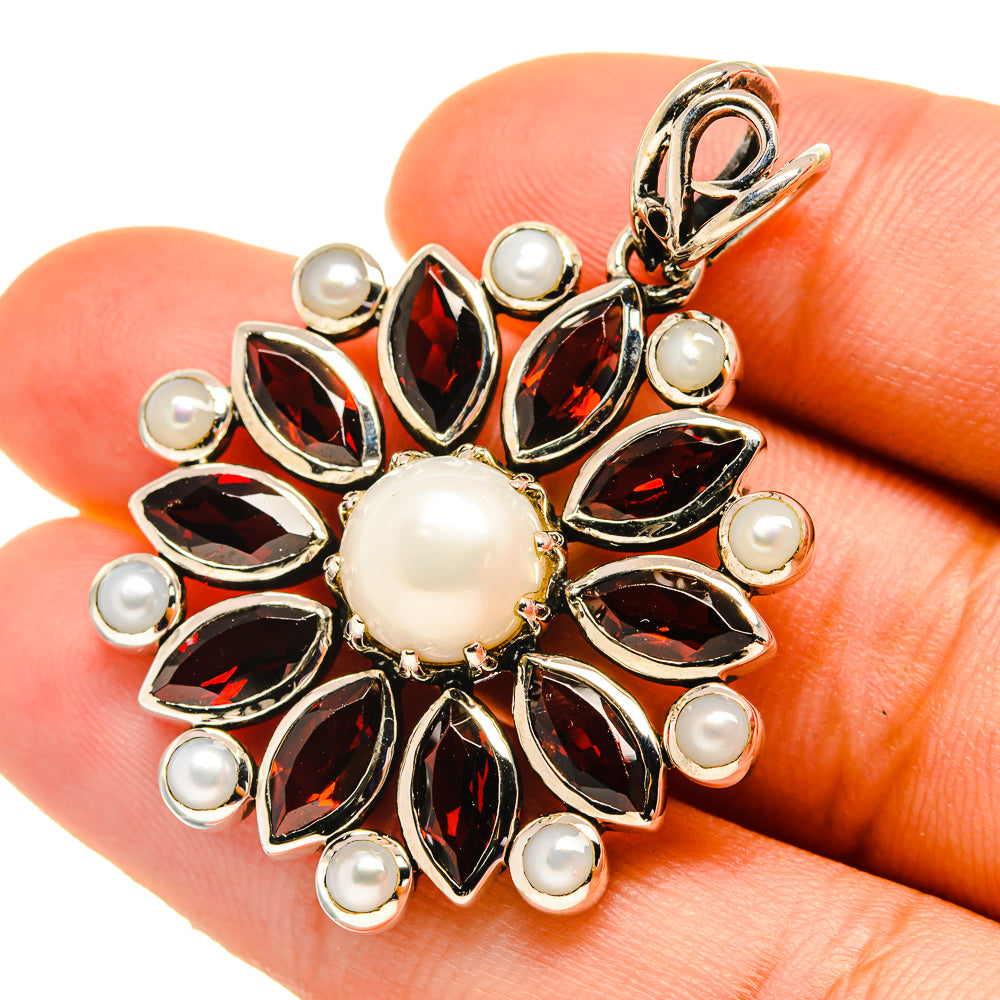 Garnet Pendants handcrafted by Anasilvercos - PD5856