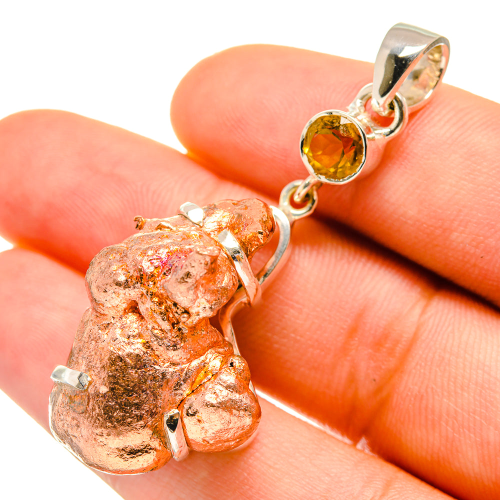 Splash Copper Pendants handcrafted by Anasilvercos - PD5867