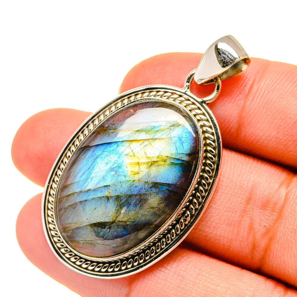 Labradorite Pendants handcrafted by Anasilvercos - PD5878