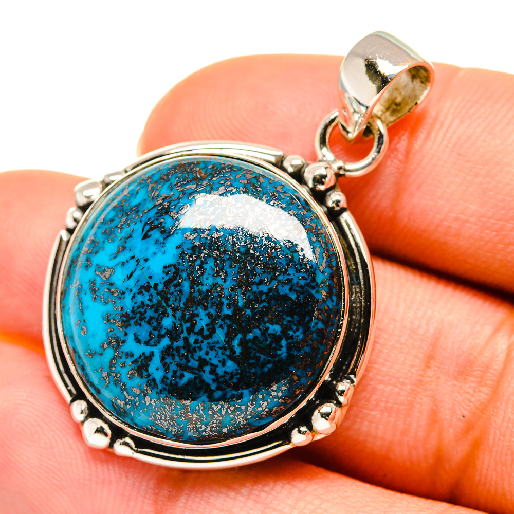 Shattuckite Pendants handcrafted by Anasilvercos - PD5889