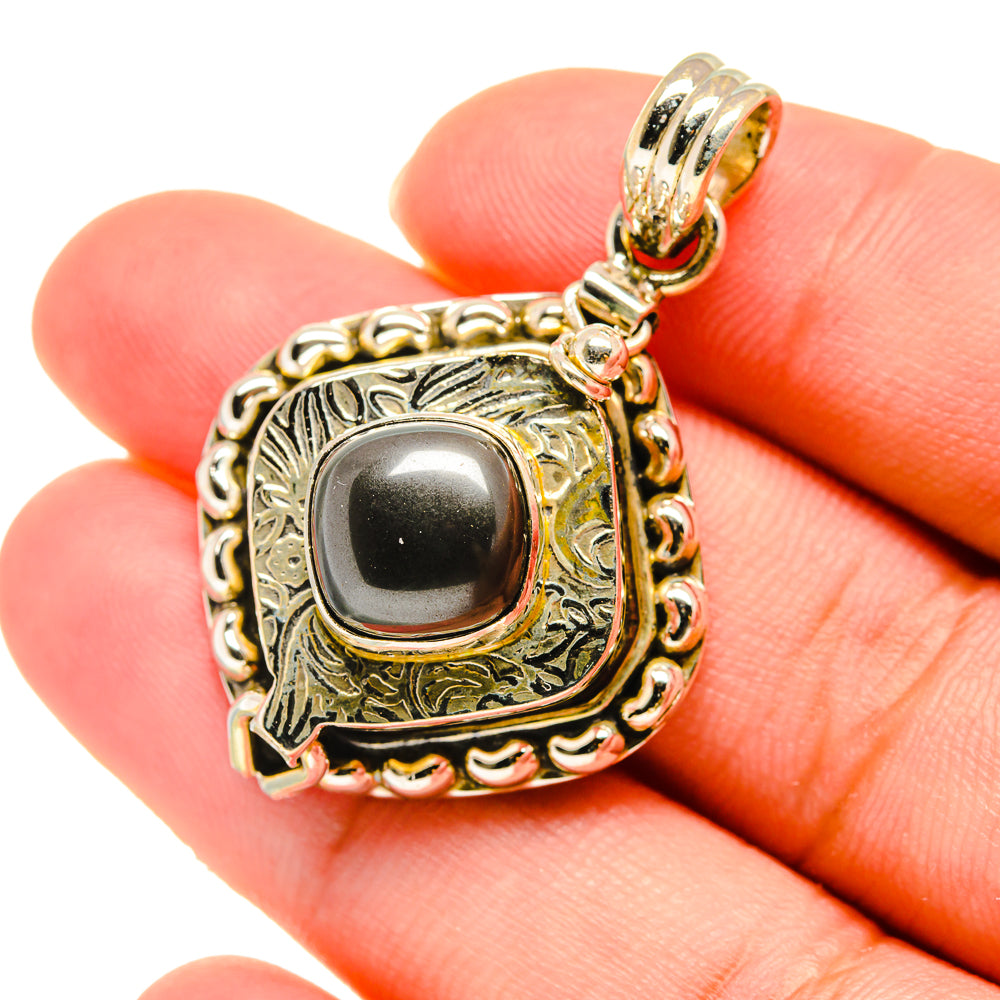 Hematite Pendants handcrafted by Anasilvercos - PD5909