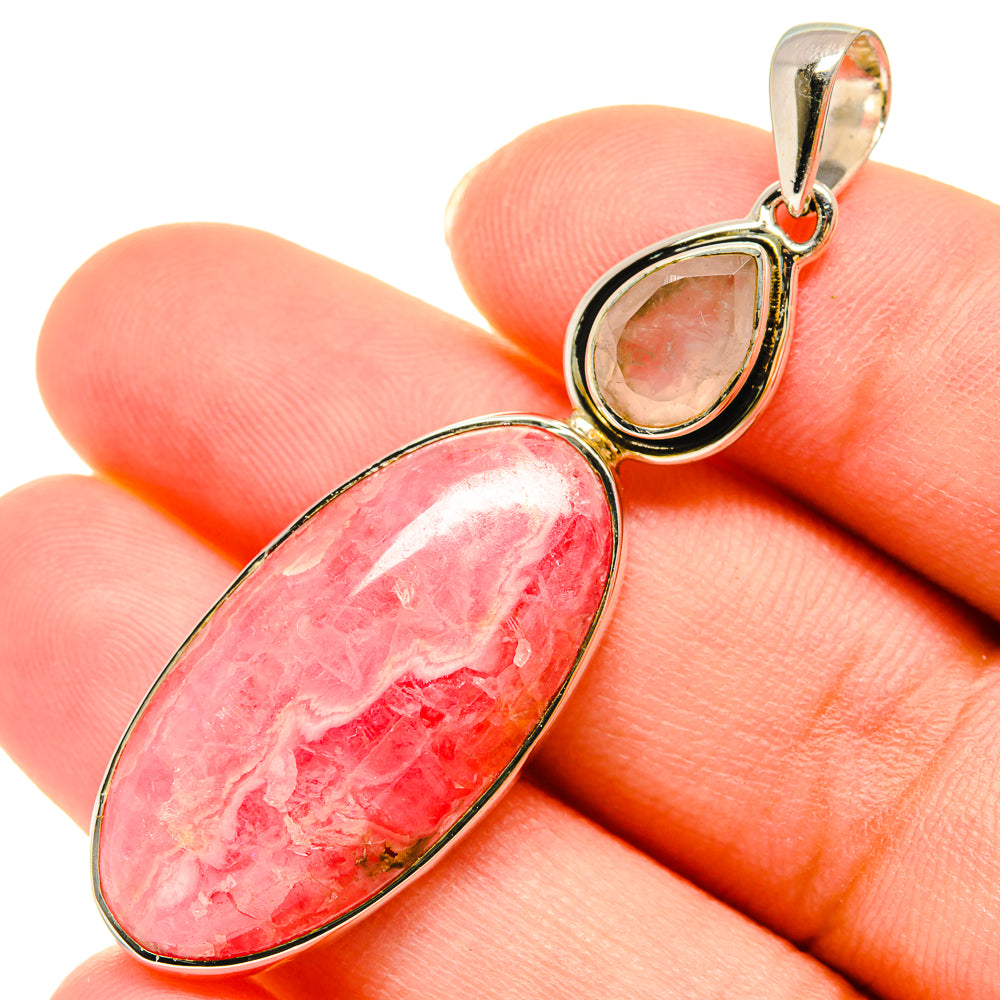 Rhodochrosite Pendants handcrafted by Anasilvercos - PD5963