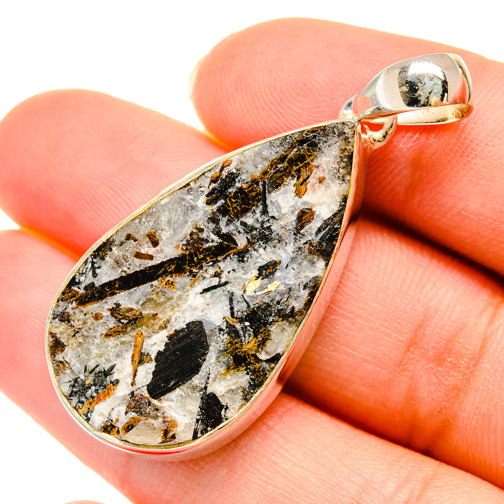 Astrophyllite Pendants handcrafted by Anasilvercos - PD5968