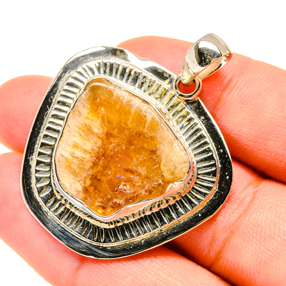 Citrine Pendants handcrafted by Anasilvercos - PD5980
