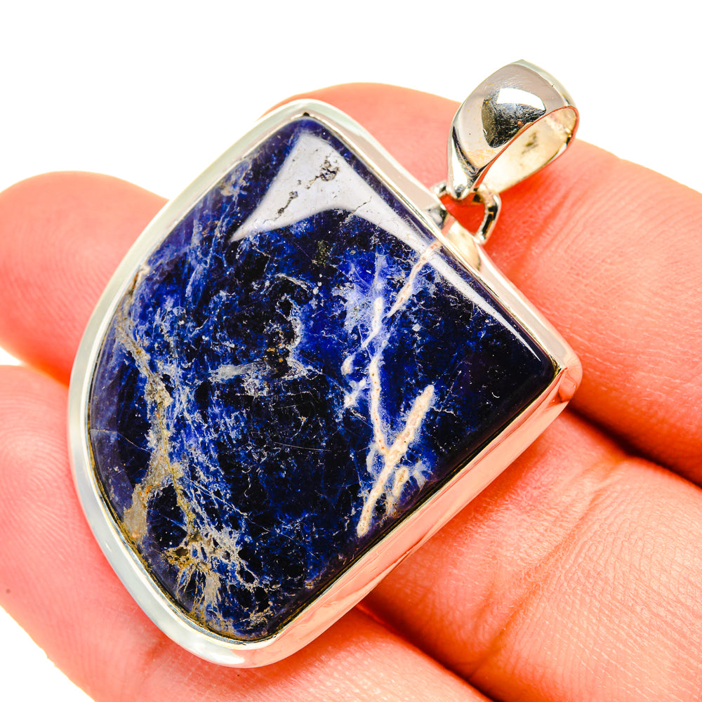 Sodalite Pendants handcrafted by Anasilvercos - PD5992
