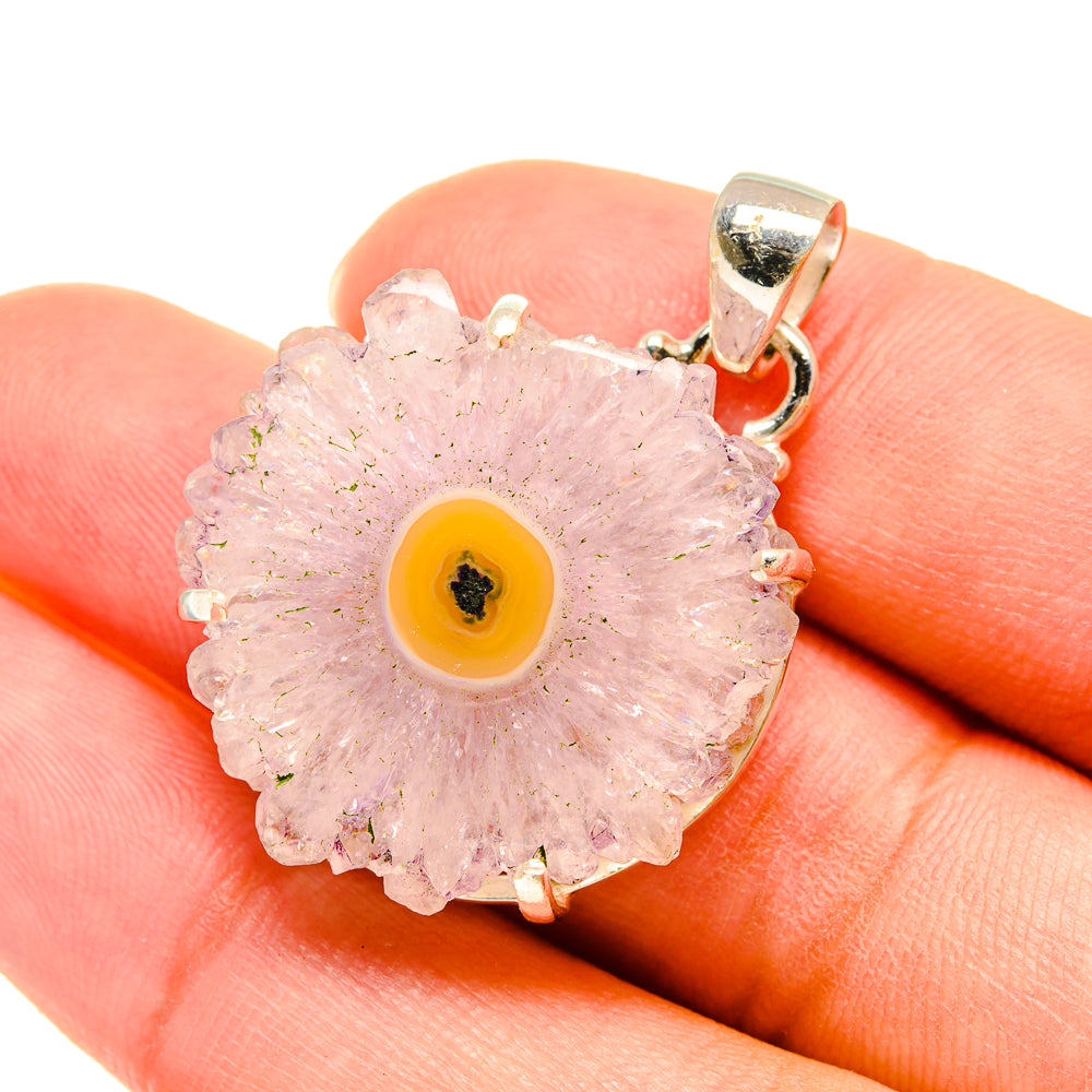 Amethyst Stalactite Pendants handcrafted by Anasilvercos - PD6004
