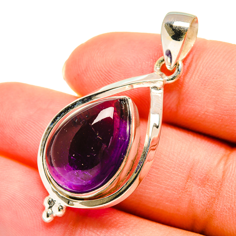 Amethyst Pendants handcrafted by Anasilvercos - PD6012