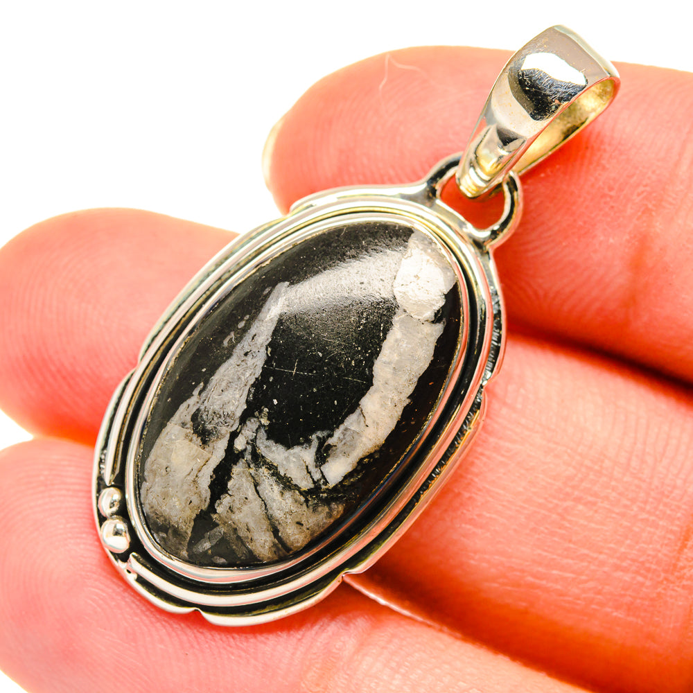 Pinolith Jasper Pendants handcrafted by Anasilvercos - PD6021