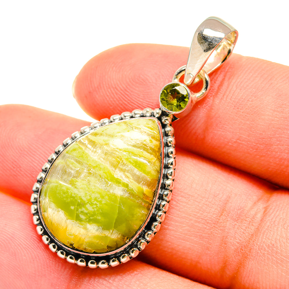 Rainforest Opal Pendants handcrafted by Anasilvercos - PD6024