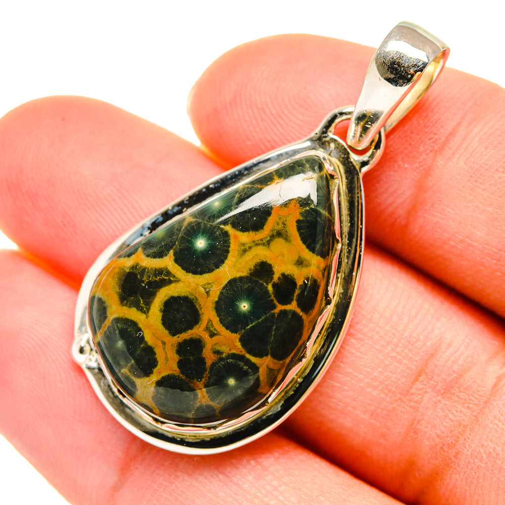 Ocean Jasper Pendants handcrafted by Anasilvercos - PD6027