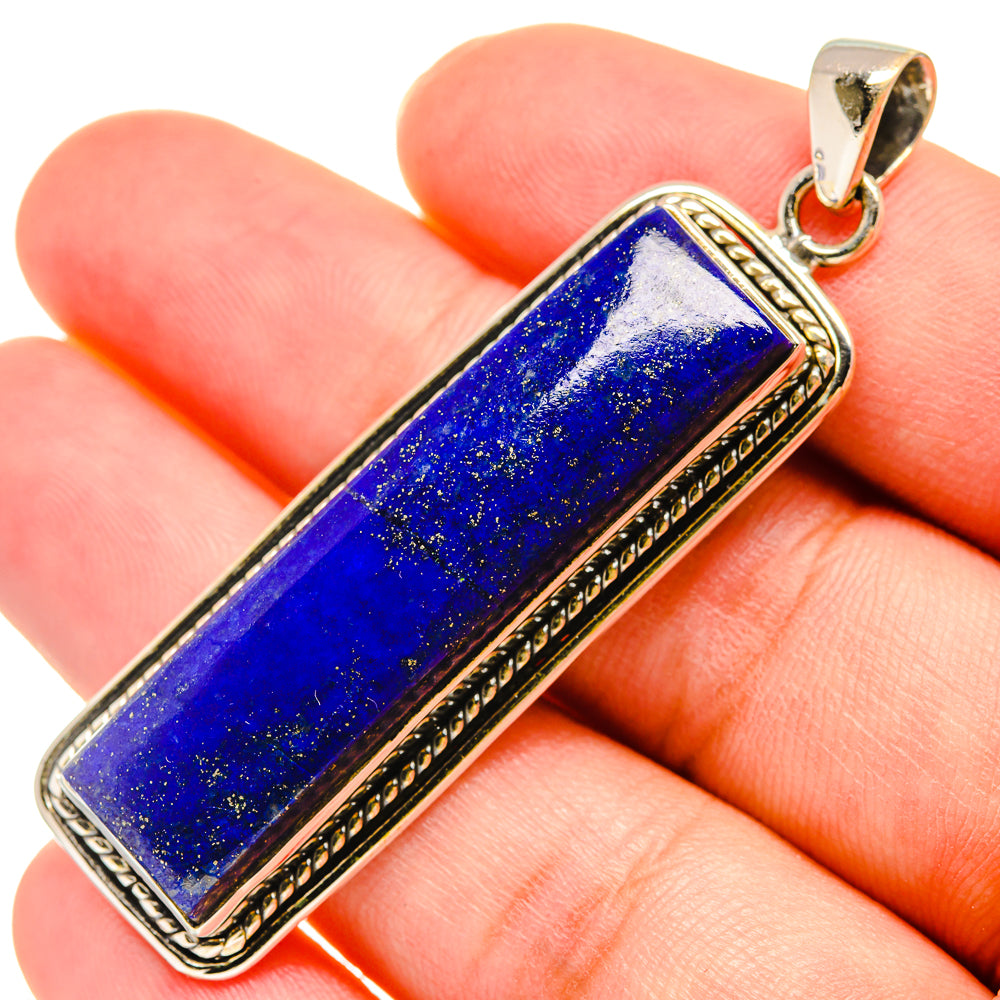 Lapis Lazuli Pendants handcrafted by Anasilvercos - PD6043