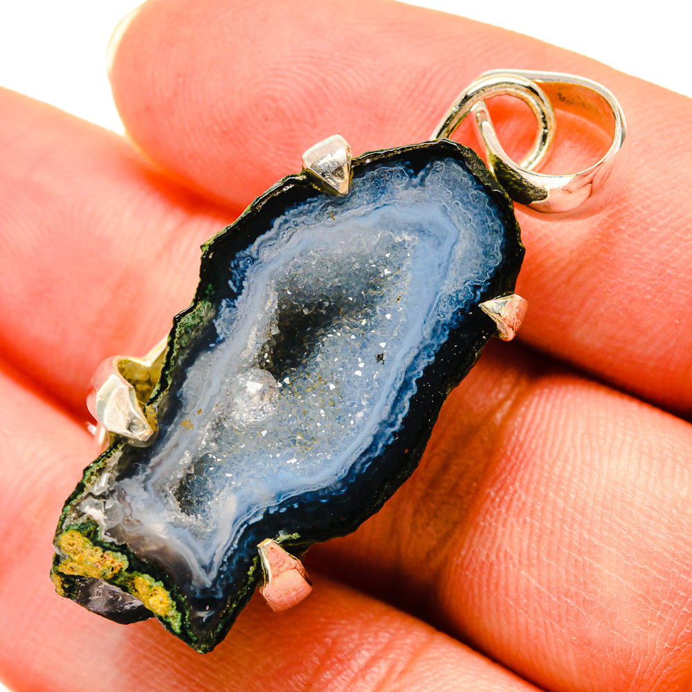 Coconut Geode Druzy Pendants handcrafted by Anasilvercos - PD6073