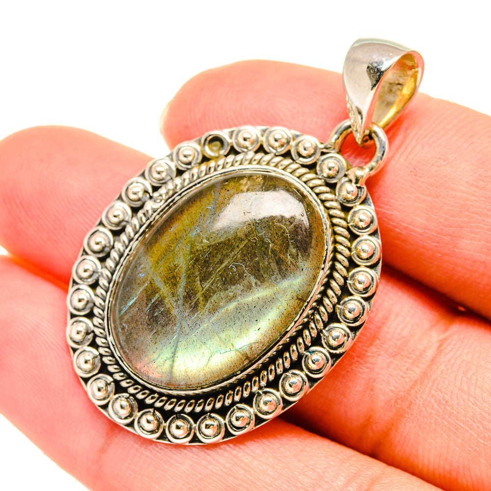 Labradorite Pendants handcrafted by Anasilvercos - PD6075
