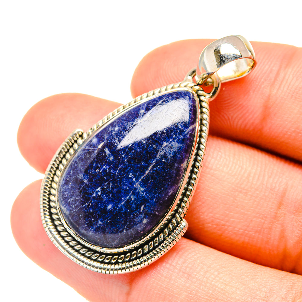 Sodalite Pendants handcrafted by Anasilvercos - PD6098