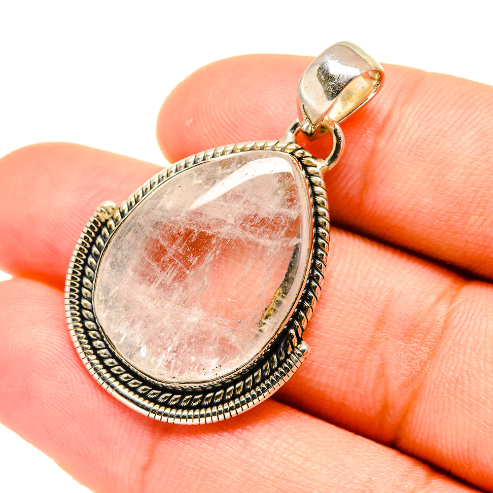 Rainbow Moonstone Pendants handcrafted by Anasilvercos - PD6120