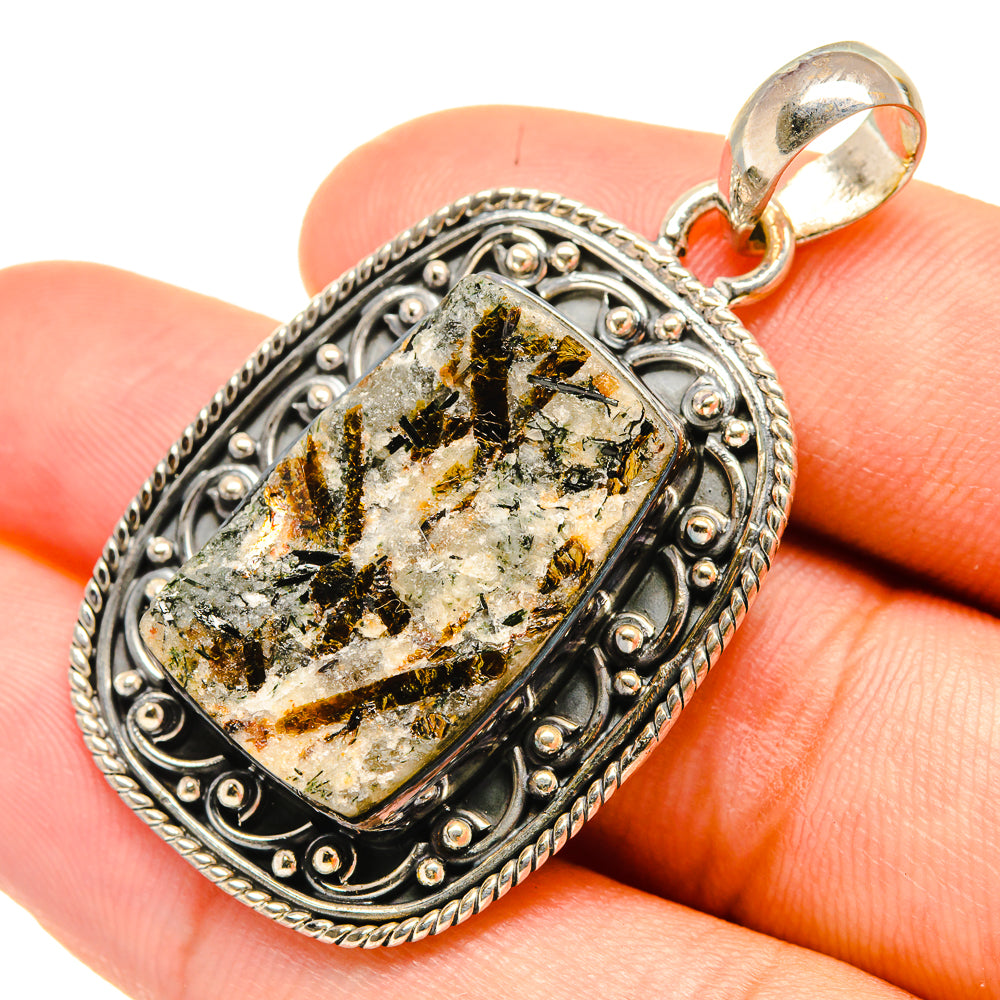 Astrophyllite Pendants handcrafted by Anasilvercos - PD6162