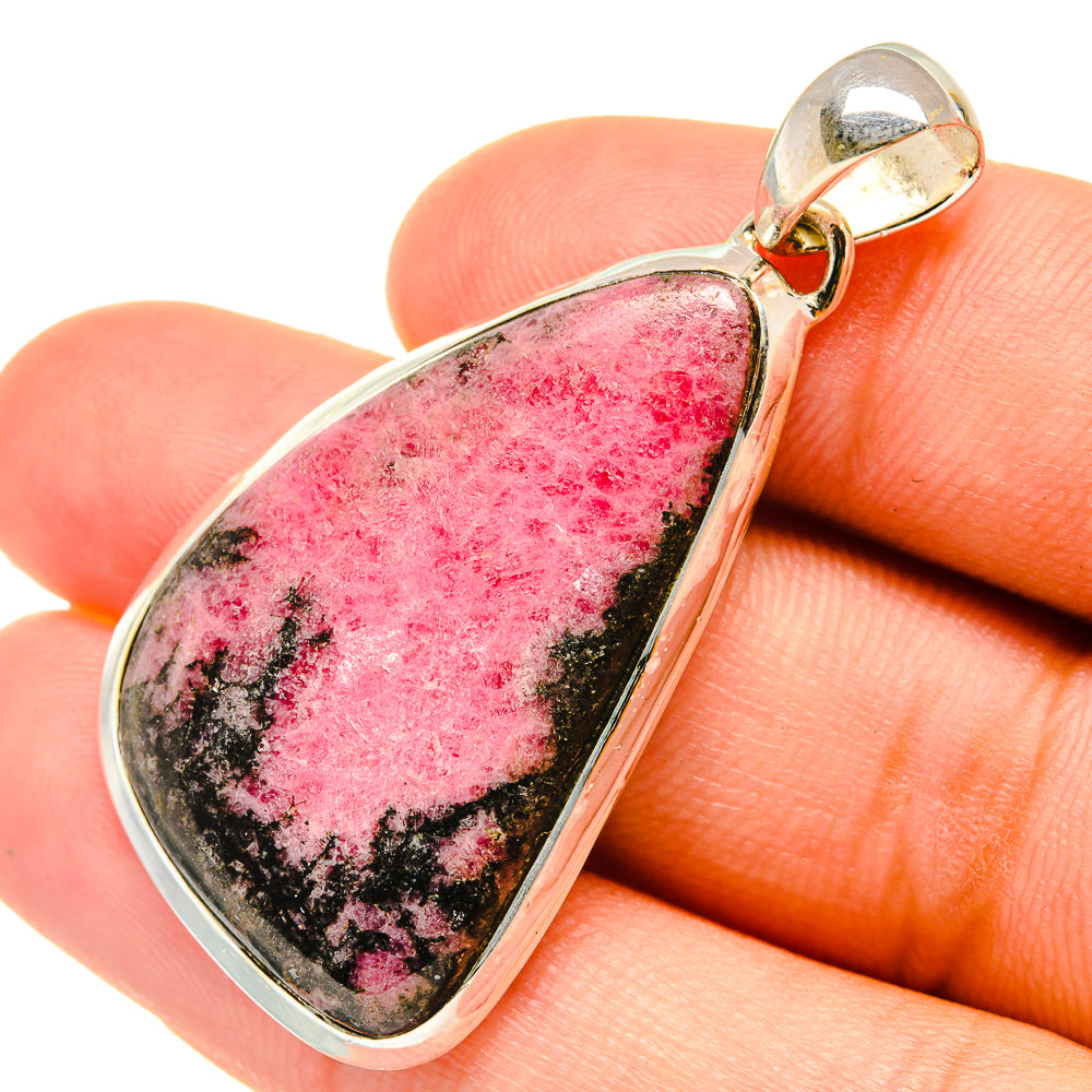 Rhodonite Pendants handcrafted by Anasilvercos - PD6175