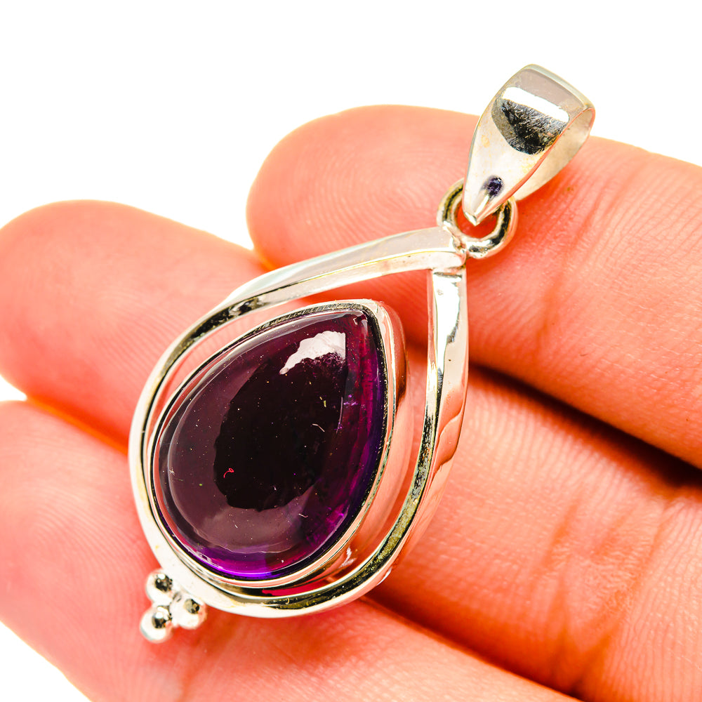 Amethyst Pendants handcrafted by Anasilvercos - PD6192