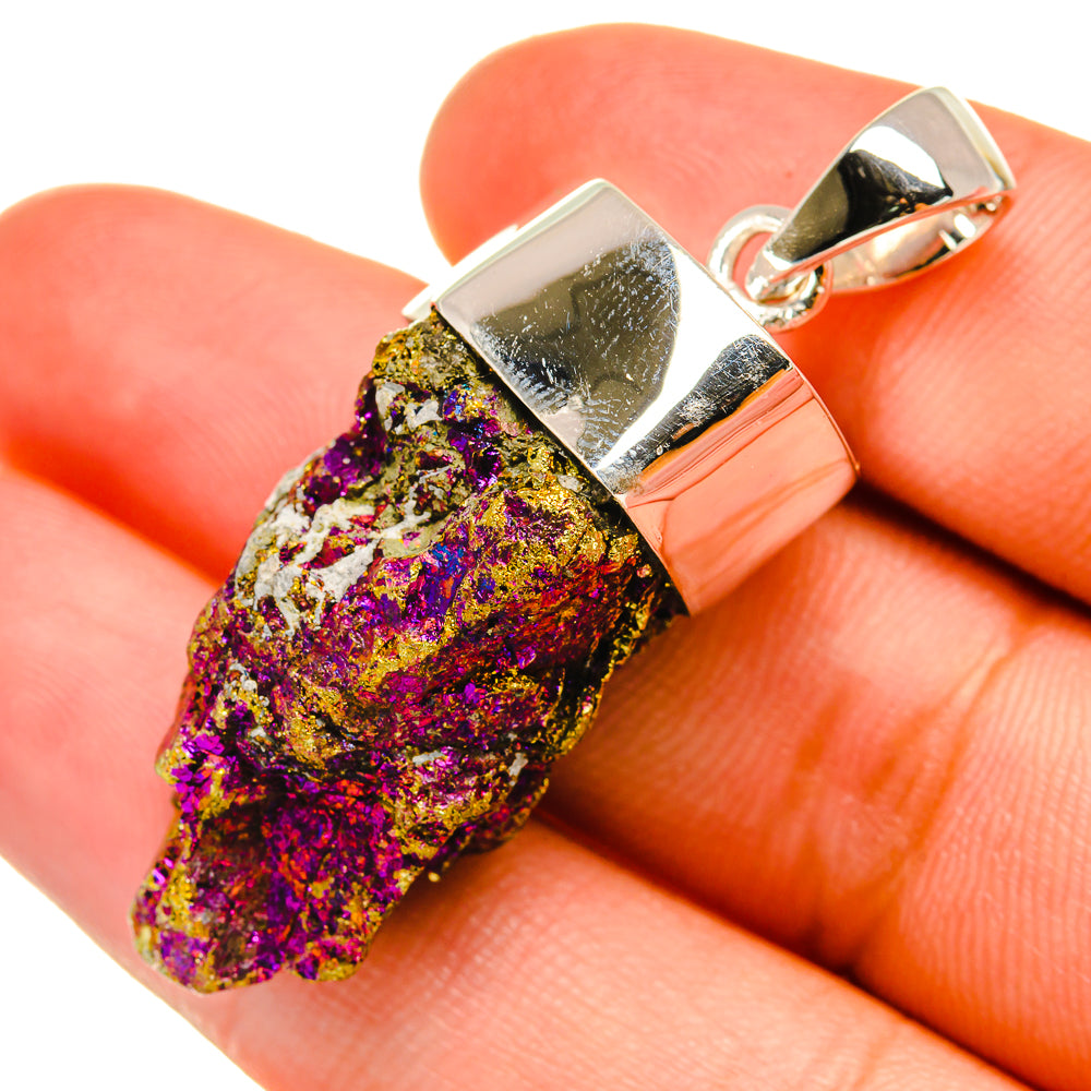 Titanium Druzy Pendants handcrafted by Anasilvercos - PD6203