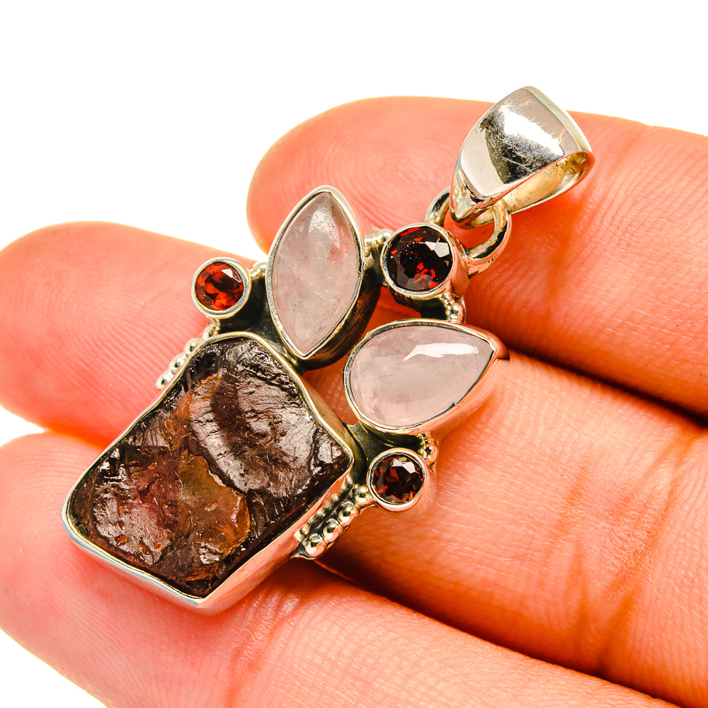 Garnet Pendants handcrafted by Anasilvercos - PD6212