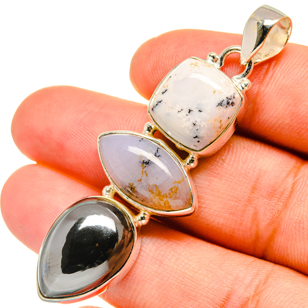 Hematite Pendants handcrafted by Anasilvercos - PD6240
